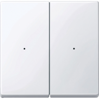 Schneider MTN619225 Клавиша для модуля 2-кнопочного выключателя, SM, цвет: Белый, оттенок: Глянцевый, RAL 9016