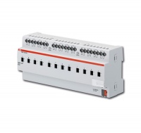 ABB SA/S12.10.2.1 Релейный актуатор, 12-канальный, 10А