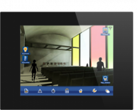 Besknx DS211200BL Сенсорный цветной дисплей, PPKL4, цвет: Чёрный