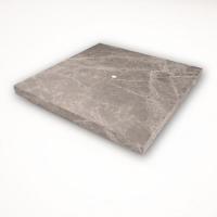 Tense KNX_INTSEGM1 Сенсорный выключатель KNX Intensity Stone Emperador Grey Marble 1F, цвет: Серый