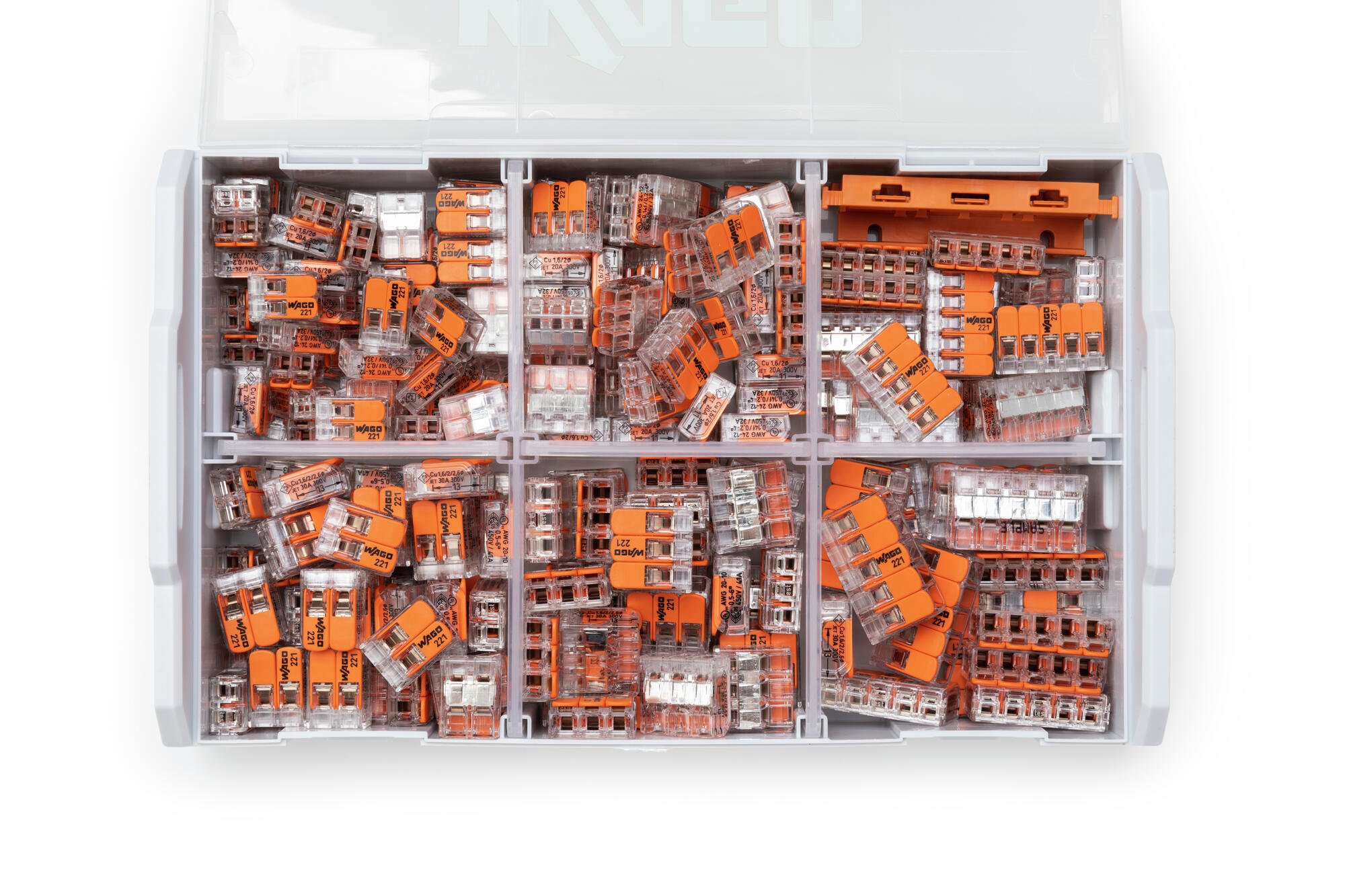 WAGO 887-957 Набор клемм, L-Boxx Mini Серия 221 – 4 мм2 и 6 мм2