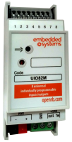 Embedded System  UIO82M Модуль входов/выходов, 8 универсальных каналов