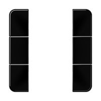 Jung CD 503 TSA SW Набор накладок 3 группы