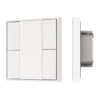 Arlight 037722 INTELLIGENT ARLIGHT Кнопочная панель KNX-301-22-4-SH-IN White (BUS, Frame) (IARL, IP20 Пластик, 3 года) 037722