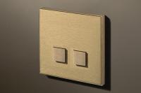 Lithoss LI0030322 Выключатель Select, цвет: Латунь