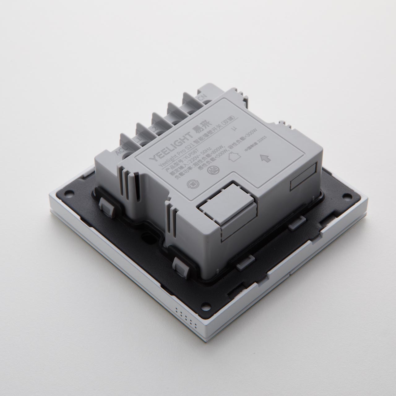 Yeelight YLP087 Выключатель Yeelight Pro, серия S21, проводной, 2 клавиши, белый (N L)