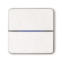 Basalte 203-14 Выключатель ENZO, white leather, FT