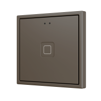 Zennio ZVITR70X1M Tecla RGB 70 X1. PC-ABS Емкостная кнопка с RGB-подсветкой, 70 x 70 пикселей, 1 кнопка