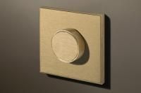 Lithoss Диммер Dimmer Brushed Brass (Knurl), Цвет: Латунь