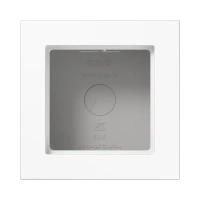Jung A 5581 BF A WW Накладная коробка 1-ная, КУБ, Термопласт, белый, вертикальный и горизонтальный монтаж