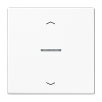 Jung LS 101 KO5P WW Клавиша с окошком и с символами «стрелки»