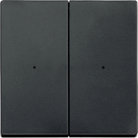 Schneider MTN625214 Клавиша для модуля 2-кнопочного выключателя, SM, цвет: Антрацит, оттенок: Матовый, RAL 7024