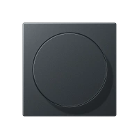 Jung A 1740 BF ANM Накладка на роторный механизм, Лакированный термопласт, Серия A, матовый антрацит