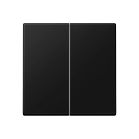 Jung A 595 SWM Kлавиша, duroplastic lacquered, Серия A, матовый чёрный графит