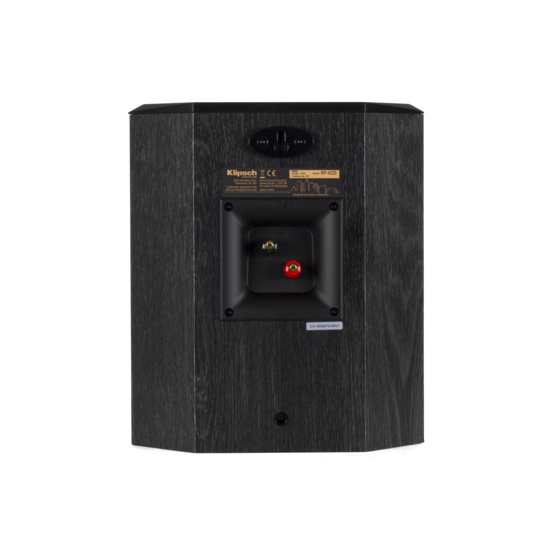 Klipsch 194271 Настенная акустика Klipsch RP-402S Ebony, цвет: Чёрный