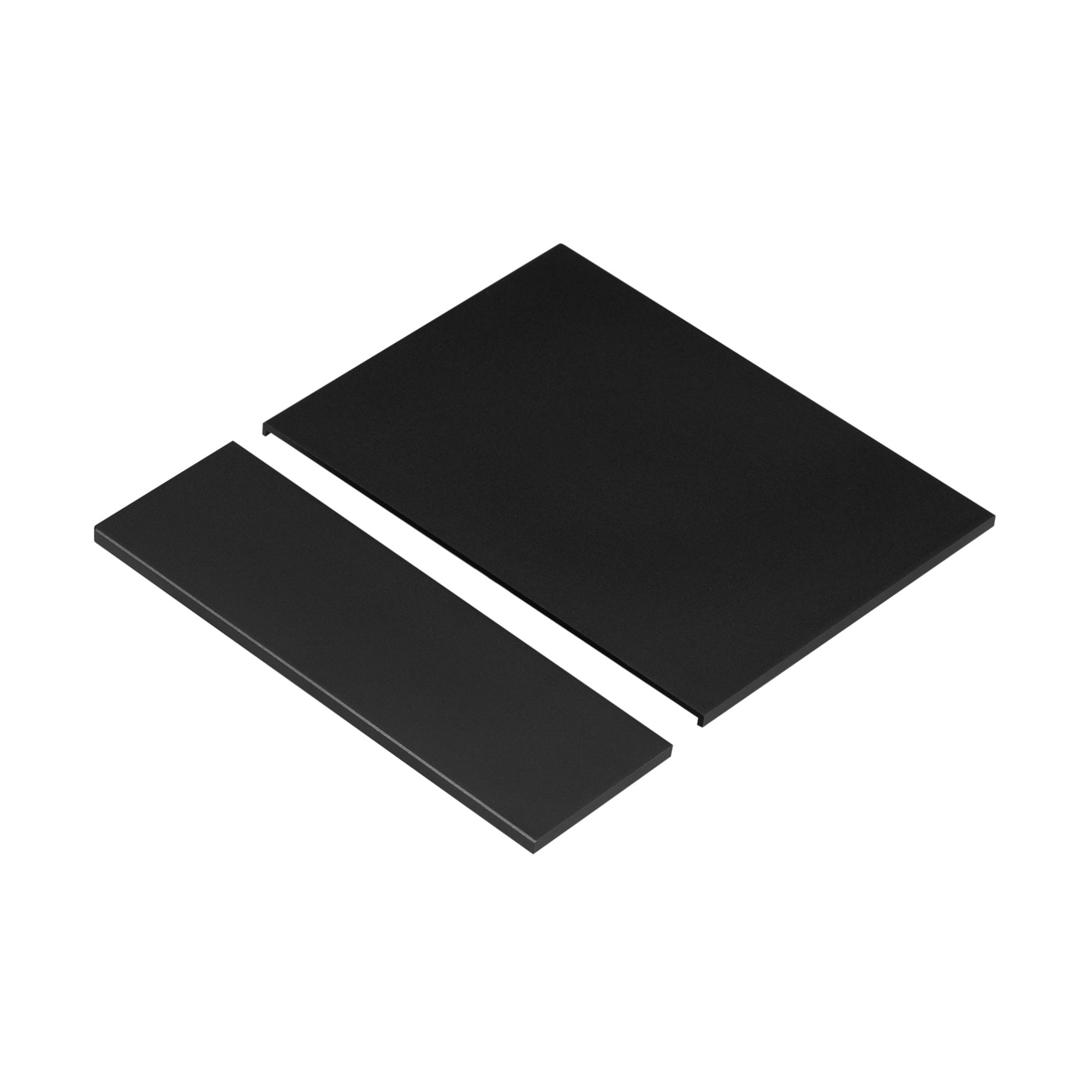 Arlight 052874 INTELLIGENT ARLIGHT Накладка панели KNX-23-2G-SUF Black (Backlightless) (IARL, IP20 Металл, 2 года) 052874