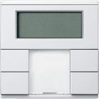 Schneider MTN6241-0419 Терморегулятор с дисплеем SM, цвет: Белый, оттенок: Белоснежный, RAL 9010