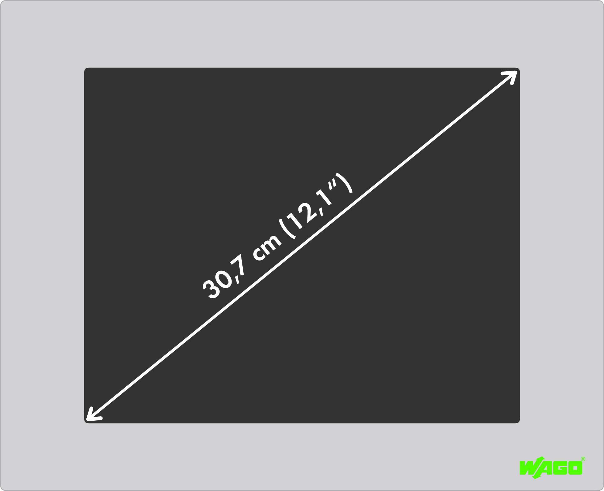 WAGO 762-1121 Веб-панель 12,1" SVGA, Perspecto