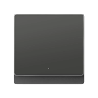 Yeelight YP-0561-G Выключатель Yeelight Pro, серия D, проводной, 1 клавиша, серый