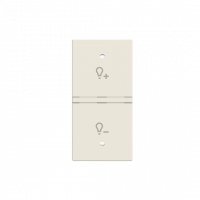 ABB N2121.8 BB N2121.8 BB — Крышка клавишного переключателя Символ диммера KNX — 1M — Total White