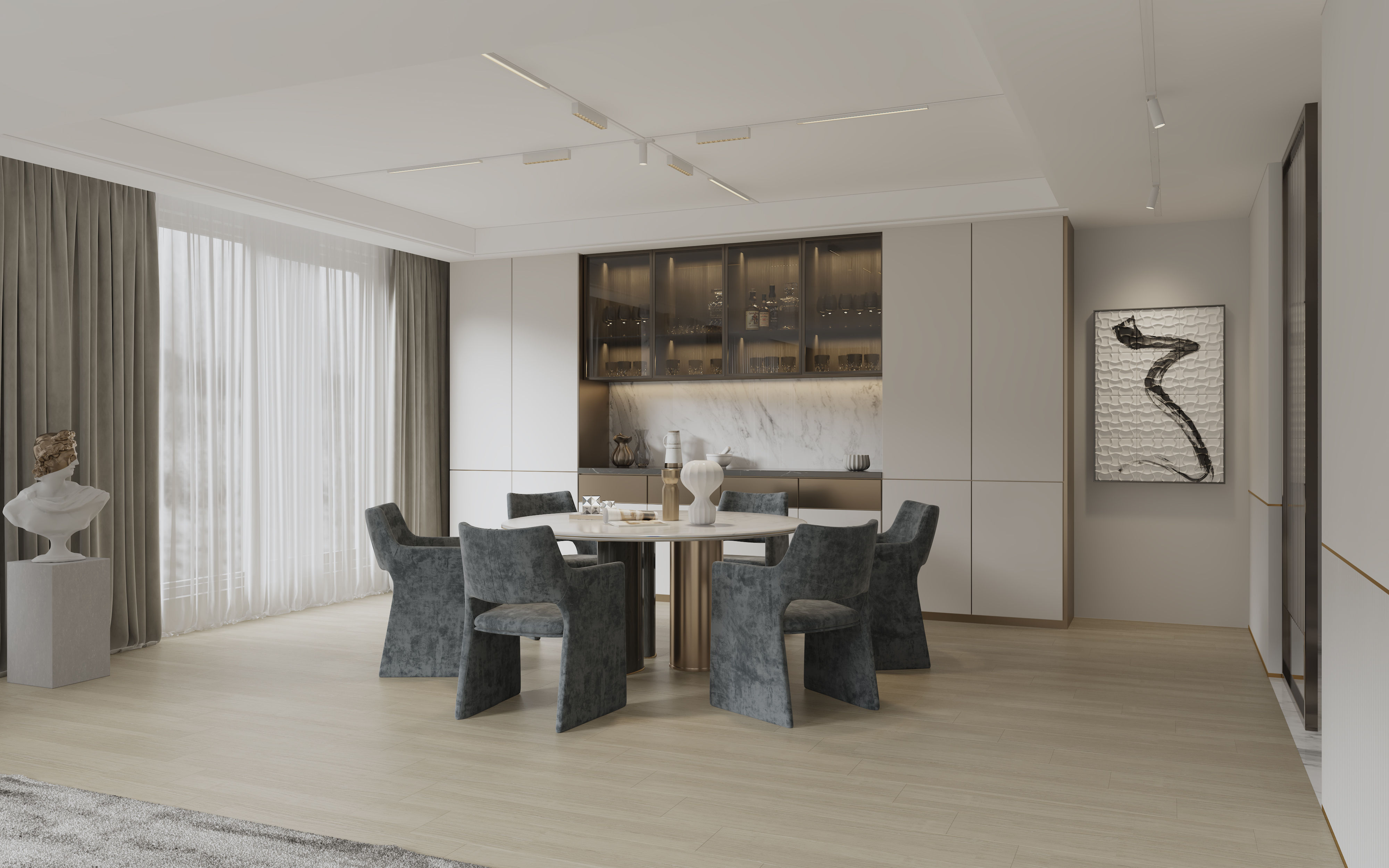 Yeelight YLP094-W Магнитный шинотрек Yeelight Pro P20 ультратонкий, накладной, 50 см, белый YLP094-W