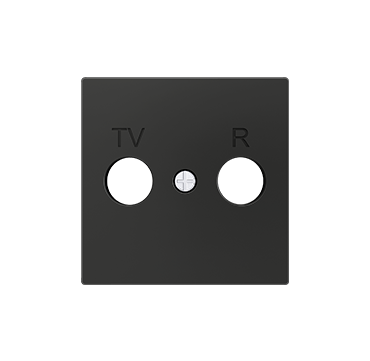 Zennio 8300048 + 15XX ZS55 — Розетка для антенны TV-R