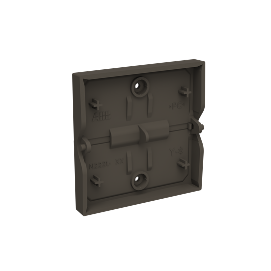 ABB N2221.9 AA N2221.9 AA — Крышка рокера Символ сцены KNX — 2M — Total Anthracite