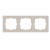 Jasmart Electric G1003T Рамка G-Classic  3-постовая, цвет Тауп, G1003T