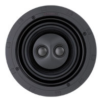 Sonance 108636 Встраиваемая акустика Sonance VP62R SST/SUR, цвет: Чёрный
