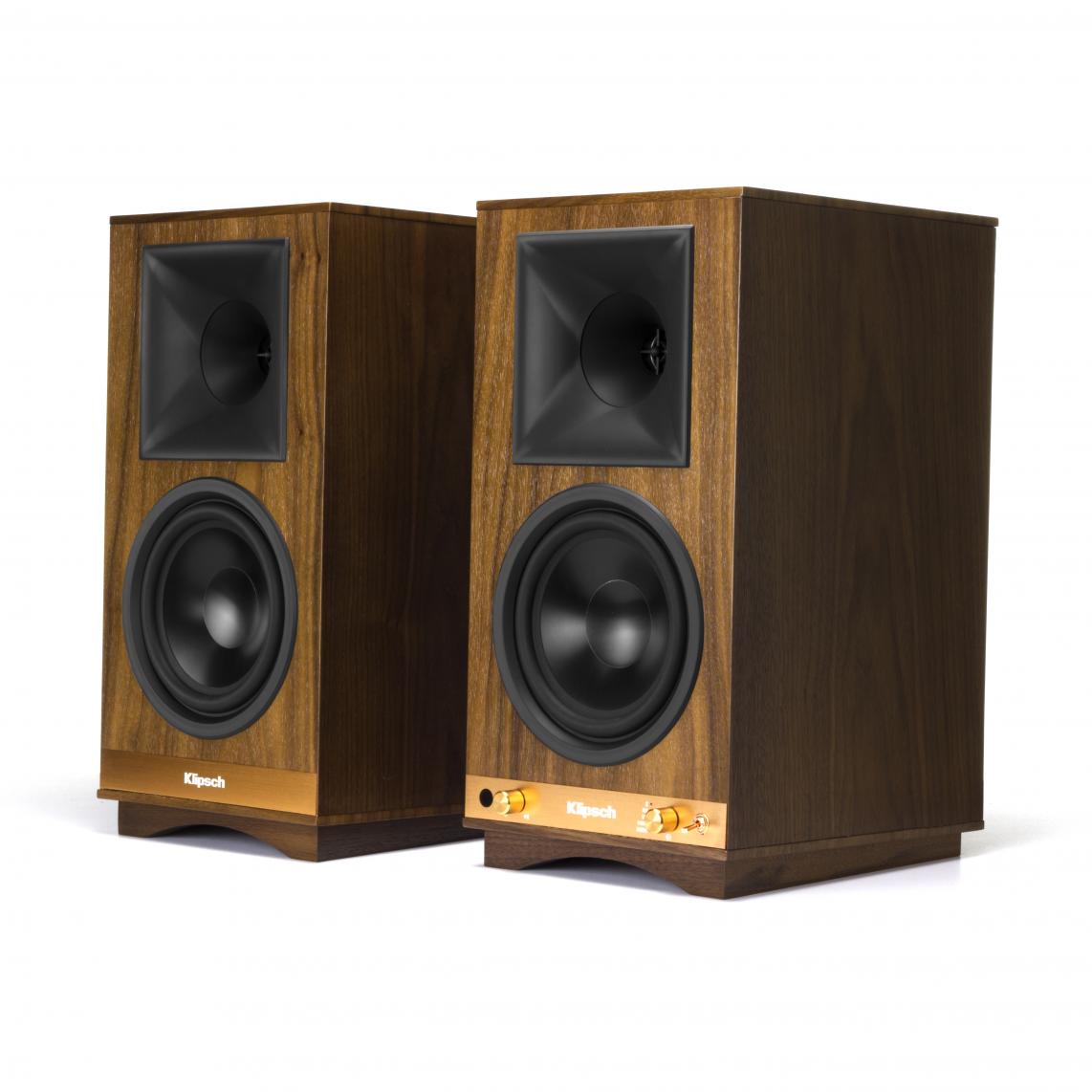 Klipsch 164402 Полочная акустика Klipsch The Sixes walnut, цвет: Темно - коричневое дерево