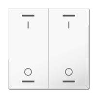 MDT BE-TAL63W204.B1 Выключатель MDT Rocker для кнопочного выключателя KNX Push Button Light 63, белый