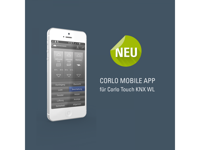 Elsner 70254 Corlo Touch KNX (снятый с производства товар) Дисплей