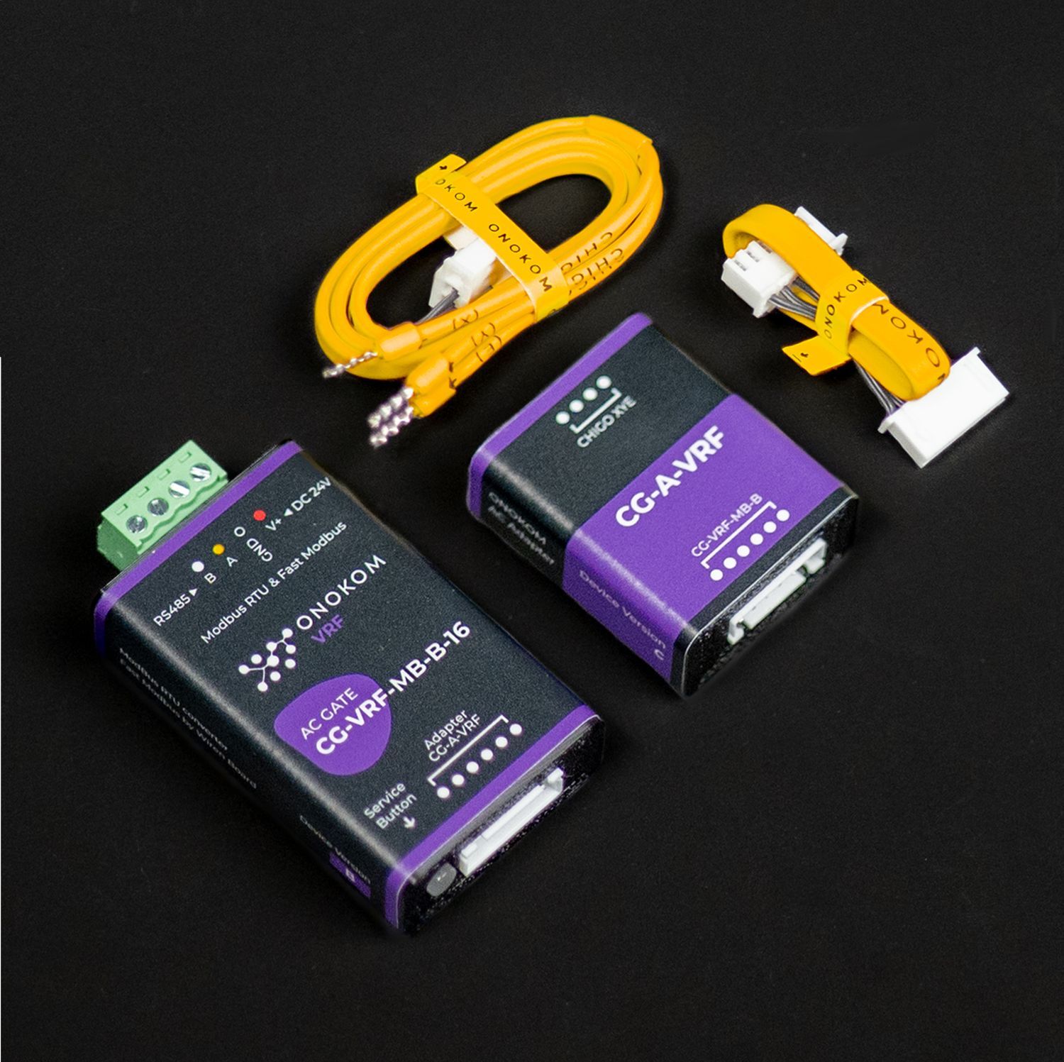 ONOKOM CG-VRF-MB-B-16 Устройство для управления 16 внутренними блоками VRF системы кондиционирования CHIGO(разъем XYE) по ModBus RTU протоколу