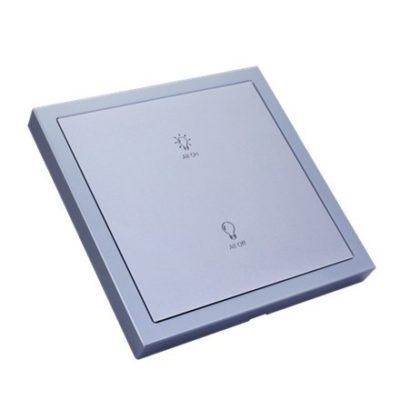 HDL M/PT1RB.1M 2-клавишная панель KNX серии Tile, металл (без рамки и шинного соединителя HDL-M/PTCI.1)