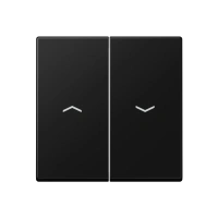 Jung A 595 P SWM Kлавиша, с символам «стрелки», duroplastic lacquered, Серия A, матовый чёрный графит