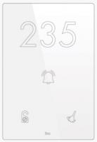 BESKNX PL121100WH/B Cubik-VH Сенсорная панель вертикальная с индикаторами MUR/DND CUBIK VH, цвет: Белый