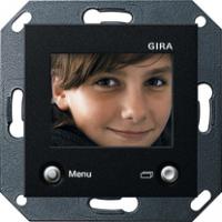 Gira 1286 005 Цветной TFT-дисплей, цвет: Чёрный, оттенок: Матовый