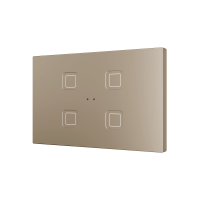 Zennio ZVITRXL4C Tecla RGB XL 4. PC-ABS Емкостная кнопка, 4 кнопки