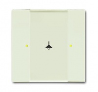 ABB 6125/02-896-500 Сенсор 1/2-клавишный, chaley-white, цвет: Белый, оттенок: Chaley