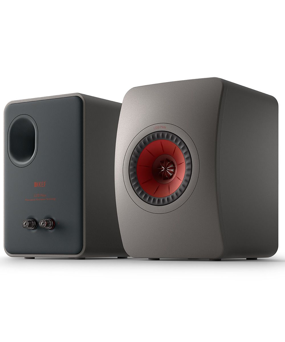Kef 233071 Полочная акустика KEF LS50 Meta Titanium Grey, цвет: Темно-серый
