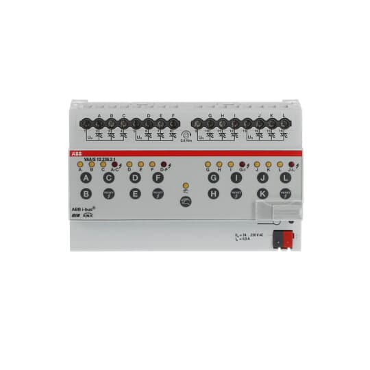 ABB VAA/S 12.230.2.1 VAA/S12.230.2.1 Привод клапана, 12-канальный, 230 В, MDRC