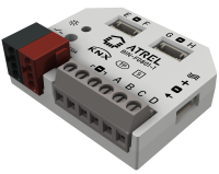 Atrel BIN-F0801-1 KNX Модуль 8-ми бинарных входов/выходов и входов датчиков в монтажную коробку