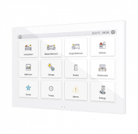 Zennio ZVIZ100W Цветная емкостная сенсорная панель с 10-дюймовым дисплеем Z102, цвет: Белый