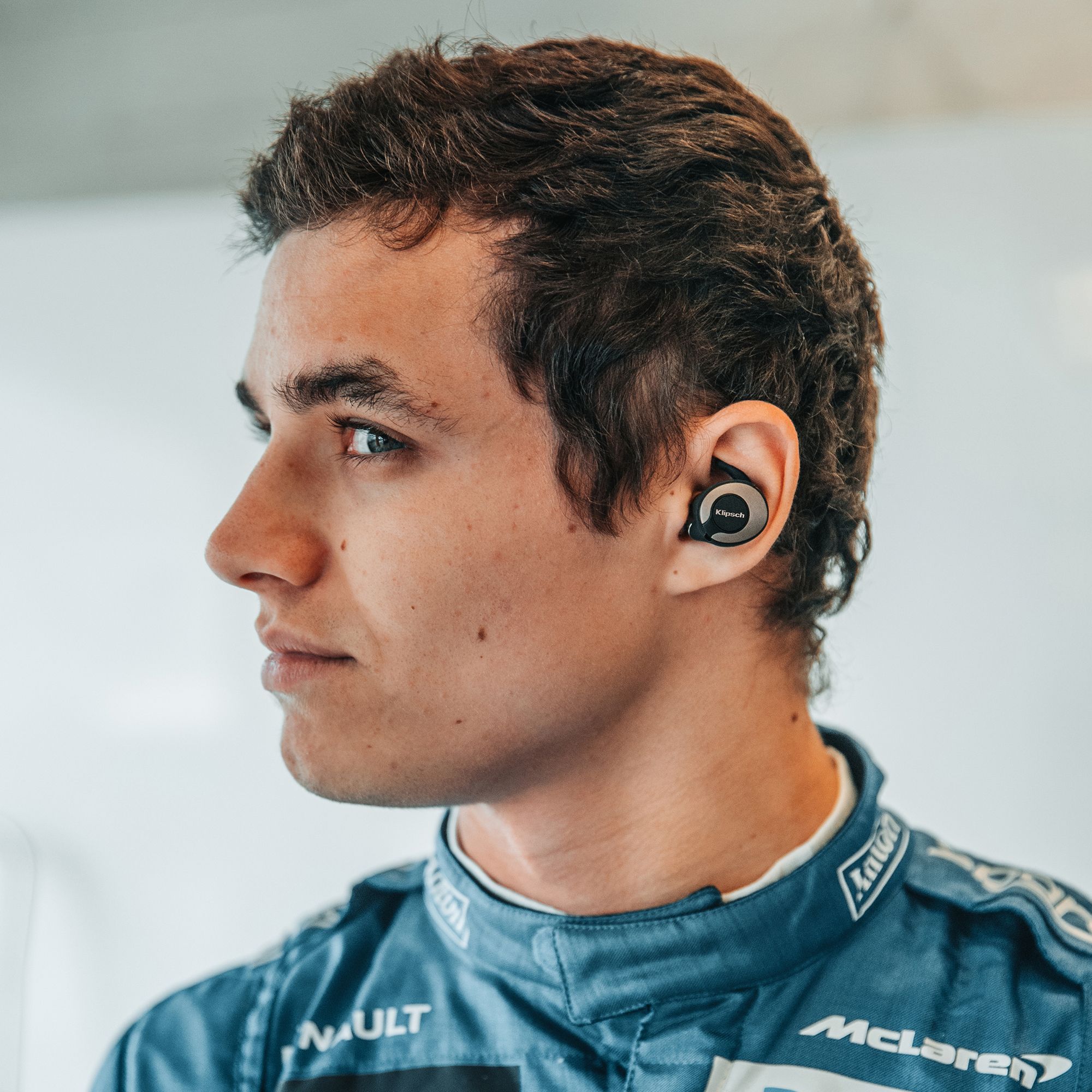 Klipsch 226230 Bluetooth-наушники Klipsch T5 II True Wireless Sport McLaren Edition, цвет: Черный/желтый