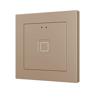 Zennio ZVITR55X1 Емкостный сенсорный переключатель с RGB-подсветкой (55 x 55 мм) Tecla RGB 55