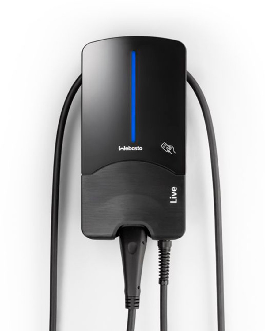 Webasto 009-001-00001 Зарядная станция Webasto Pure Wallbox Black Edition, цвет: Чёрный