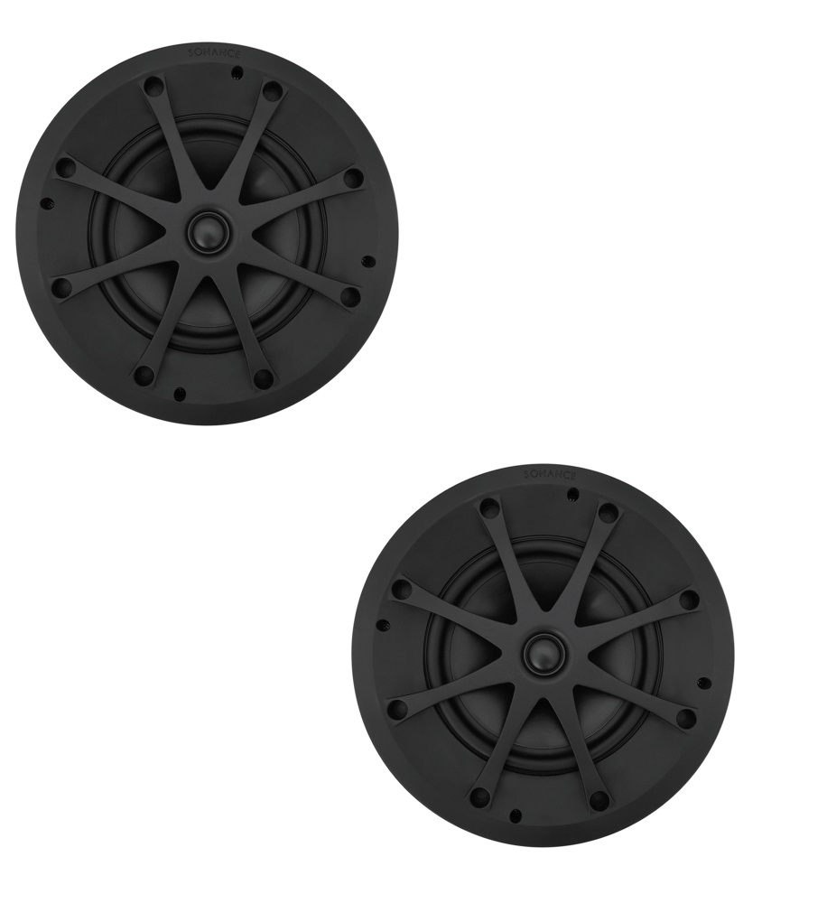 Sonance 173790 Встраиваемая акустика Sonance VPXT8R (8" Круглая), цвет: Чёрный