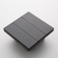 Yeelight YP-0507-G Выключатель Yeelight Pro, серия E20, проводной, 3 клавиши, серый (N+L or L)