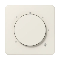 Jung CD 1749 BF Накладка для термостата, thermoplastic, Серия CD, слоновая кость