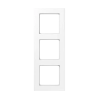 Jung A 5583 BF WW Рамка 3-ная, вертикальный и горизонтальный монтаж, thermoplastic, A 550, белый